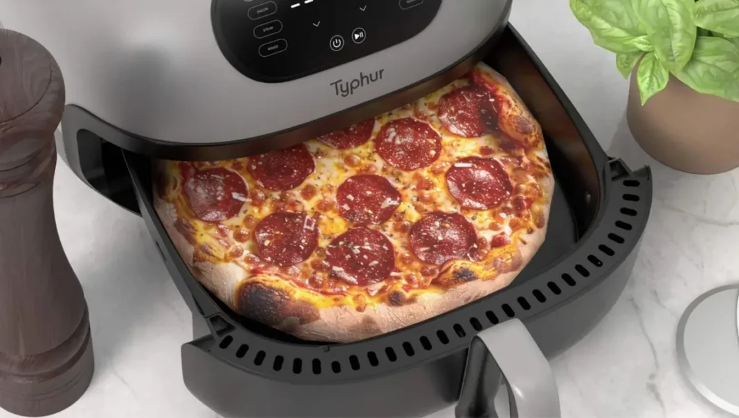 Easy Homemade Pizza in Air Fryer