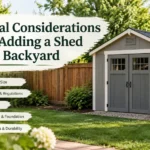 Essential Considerations Before Adding a Shed to Your Backyard