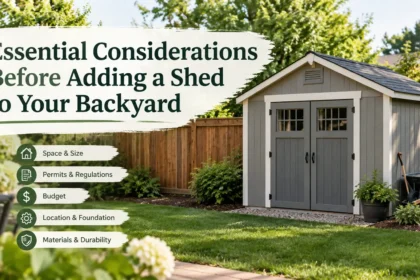 Essential Considerations Before Adding a Shed to Your Backyard