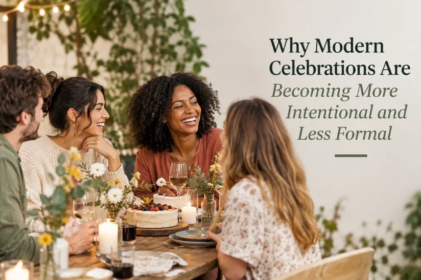 Why Modern Celebrations Are Becoming More Intentional and Less Formal